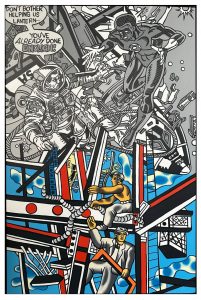 Hommage à Fernand Léger "Les constructeurs"