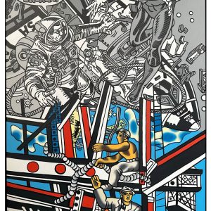 Hommage à Fernand Léger "Les constructeurs"