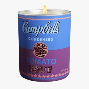 Andy Warhol bougie "Campbell"