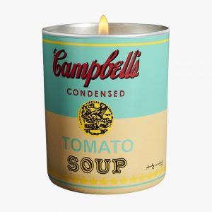 Andy Warhol bougie "Campbell"