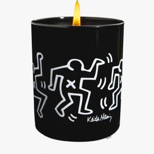 Keith Haring bougie "Black & White"