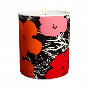 Andy Warhol bougie "Flowers"