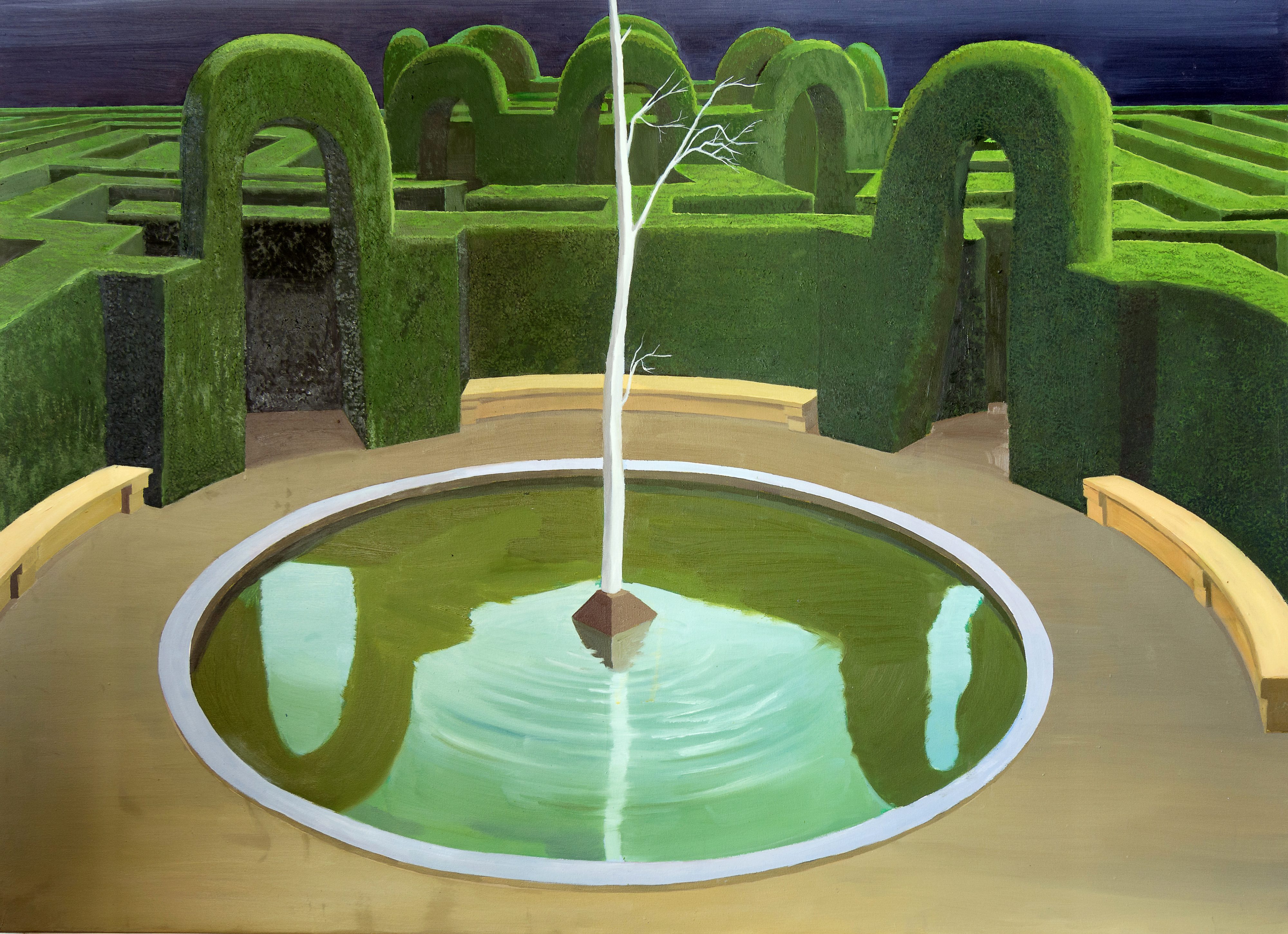 A tree grows in the labyrinth, 2019