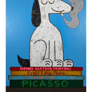 Smoking Dog on Picasso Books