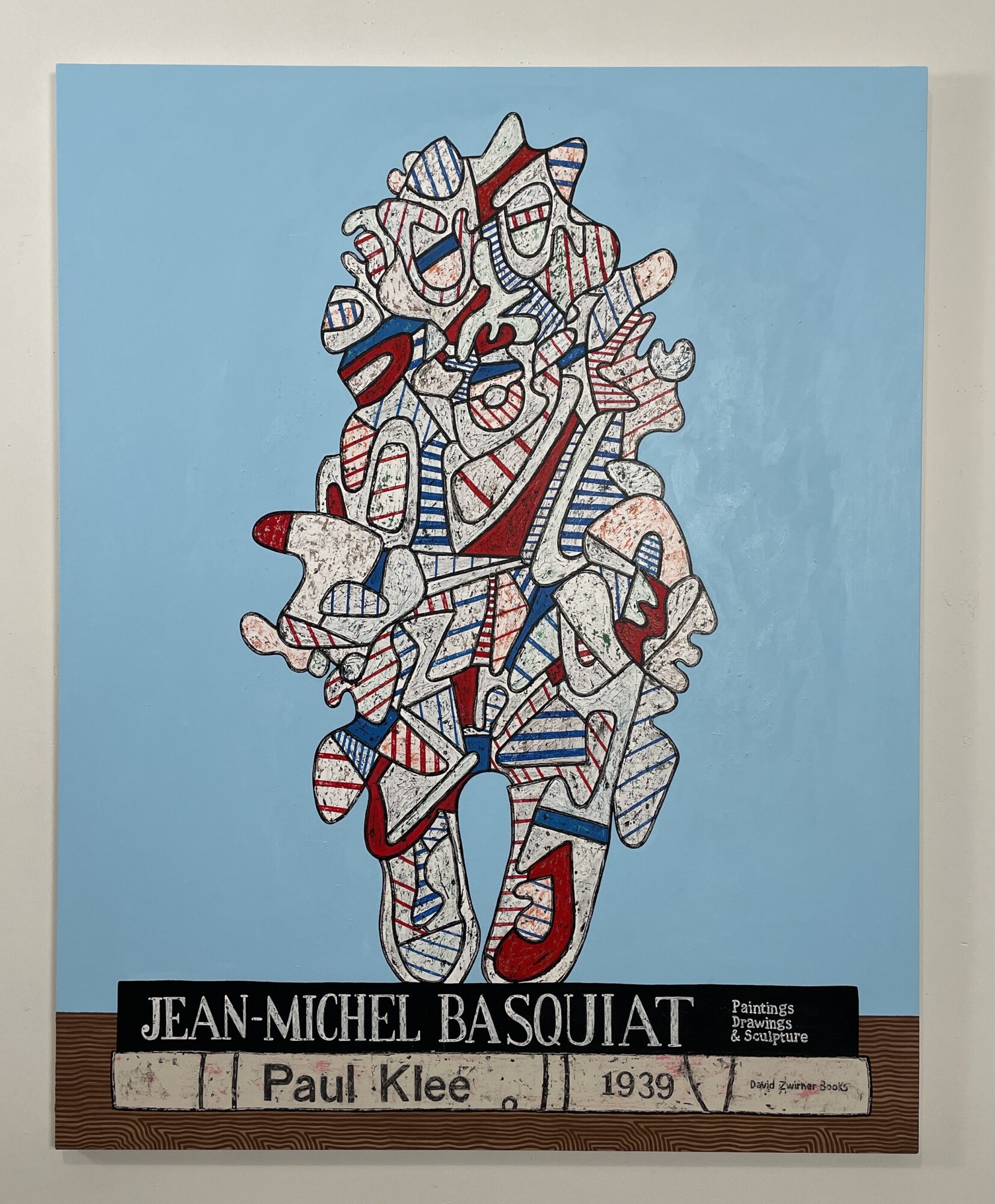 Blue Dubuffet on Basquiat and Klee Books Jonathan Edelhuber