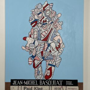 Blue Dubuffet on Basquiat and Klee Books Jonathan Edelhuber