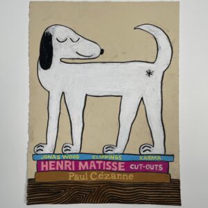 White Dog on Cézanne Books Jonathan Edelhuber