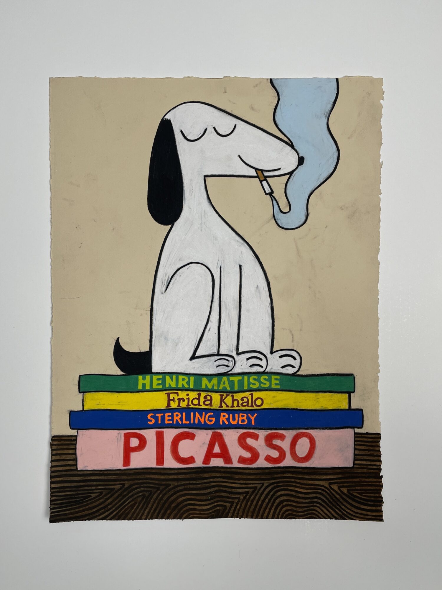 Quiet Smoking Dog Jonathan Edelhuber