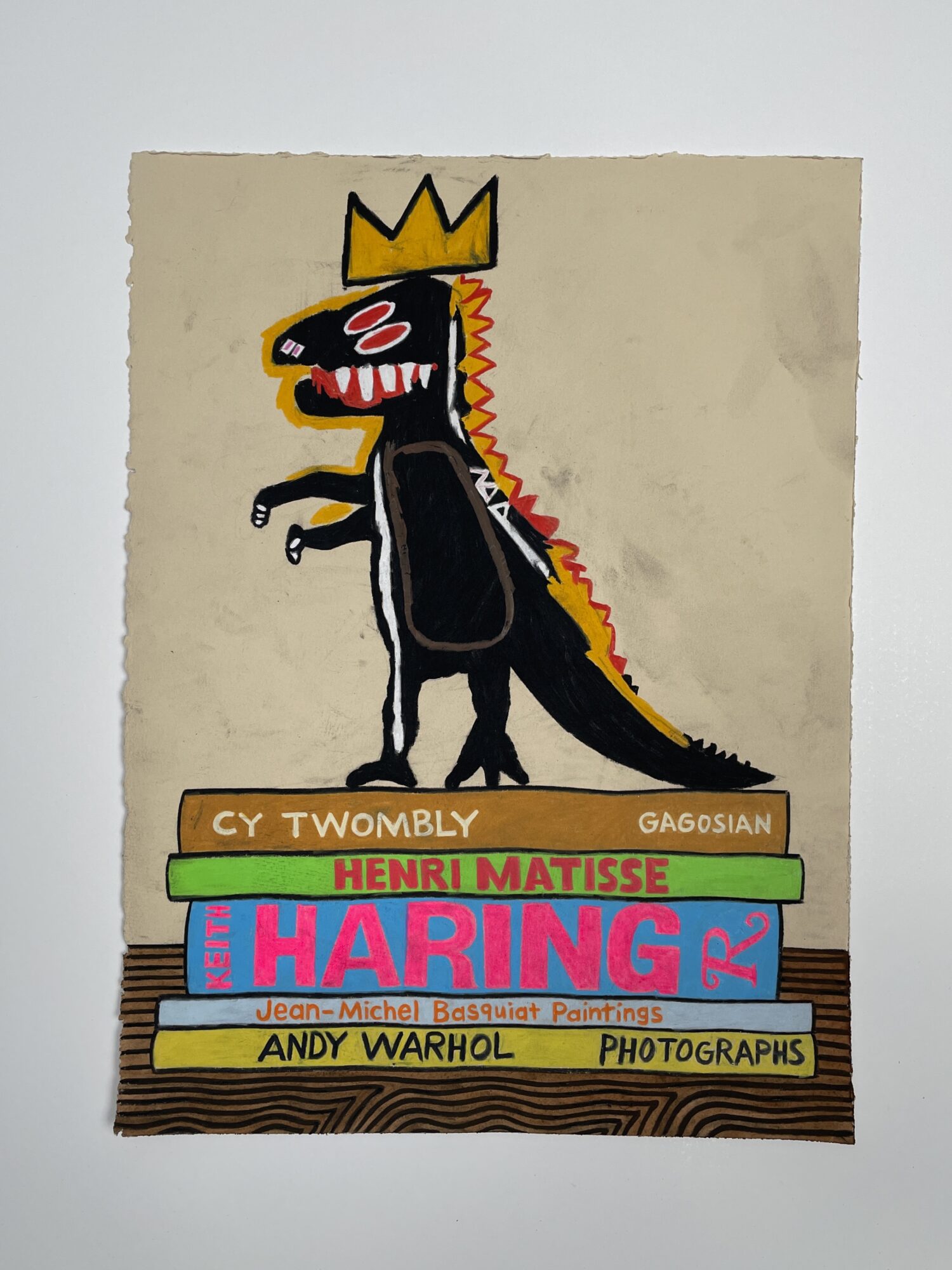 Gold Dragon on Haring Books Jonathan Edelhuber