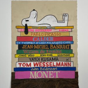 Snoopy on Monet Books Jonathan Edelhuber