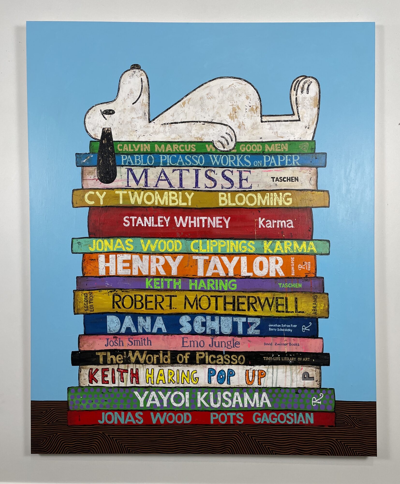 Snoopy Blue Jonathan Edelhuber