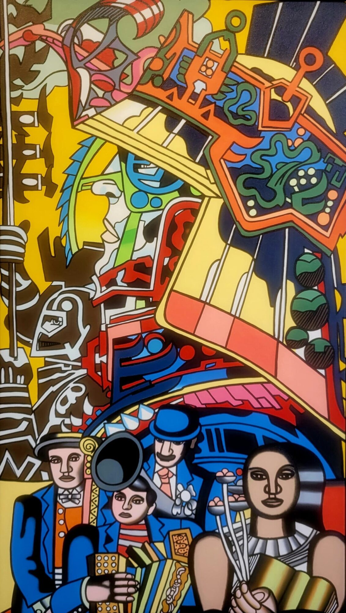 Hommage à Fernand Léger "Samouraï"